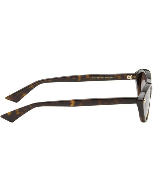 Gucci Black Light Acetate Sunglasses