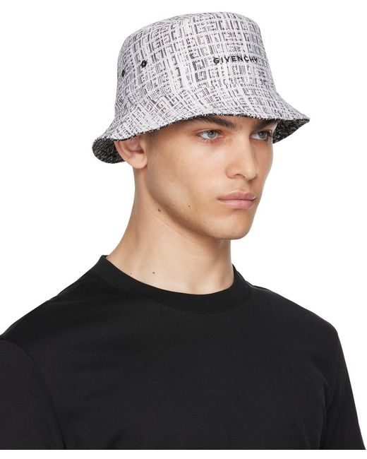 Givenchy Black Reversible 4g Bucket Hat for men