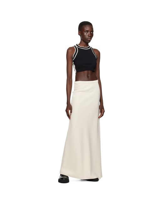 Max Mara Black Ruggero Tank Top