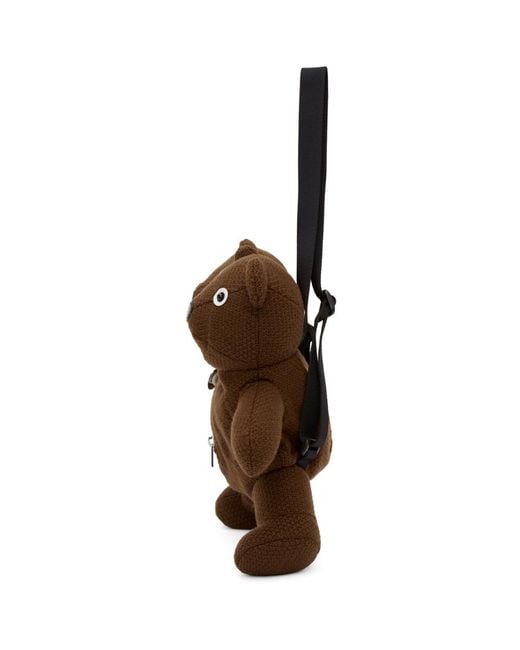 Marc Jacobs Brown Heaven By Double-headed Teddy Backpack | Lyst