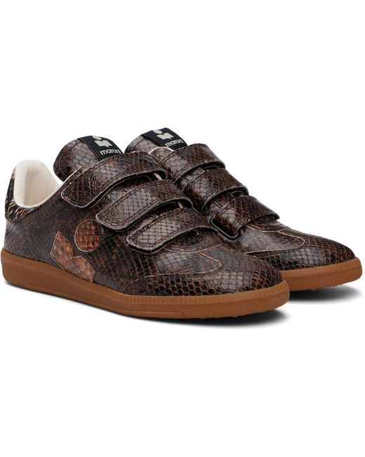 Isabel Marant Brown Beth Sneakers