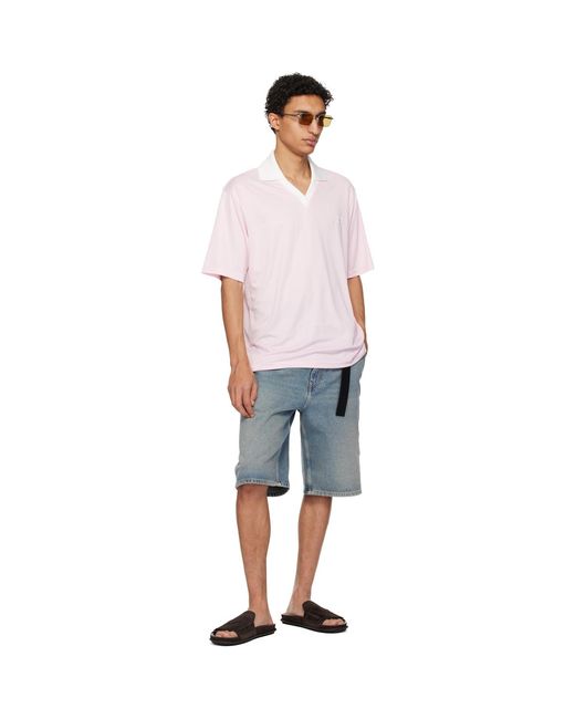 Courreges Blue Hammer Denim Shorts for men