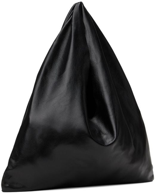 The Row Black Small Bindle Tote