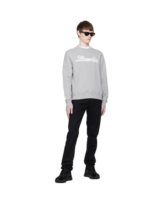 Lanvin Black Ribbon' Sweatshirt for men
