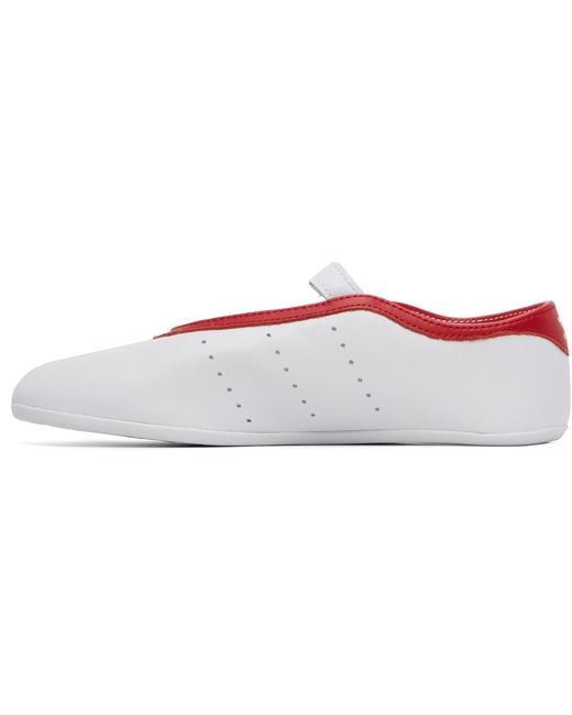 Adidas Originals Pink Stan Smith Lo Ballerina Flats