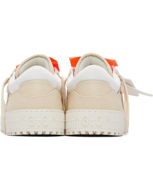 Off-White c/o Virgil Abloh Black Low Top 3.0 Off Court Sneakers for men