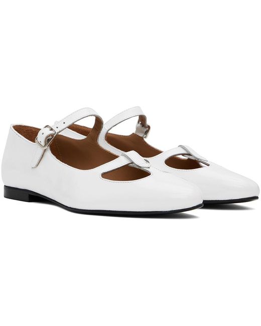 A.P.C. Black Katie Holmes Edition Katie Ballerina Flats