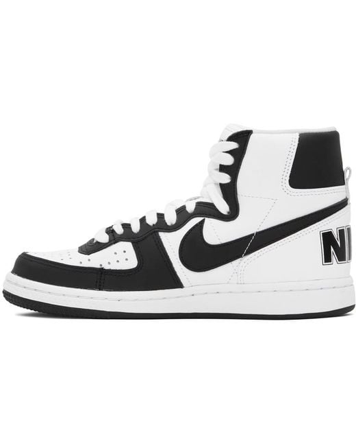 Comme des Garçons Black & White Nike Edition Terminator High Sneakers