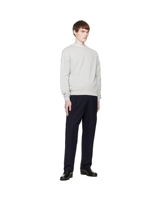 A.P.C. Black Standard 'Rue Madame' Sweatshirt for men