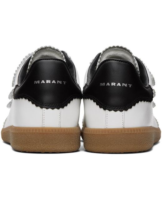 Isabel Marant Black White Bethy Sneakers for men