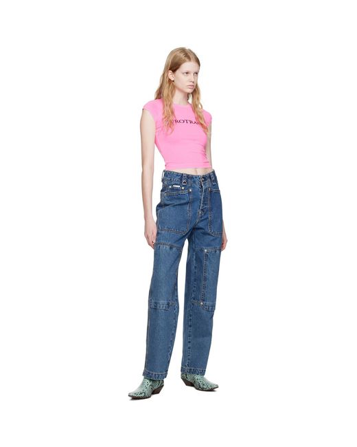 Eytys Blue Indigo Mercury Jeans