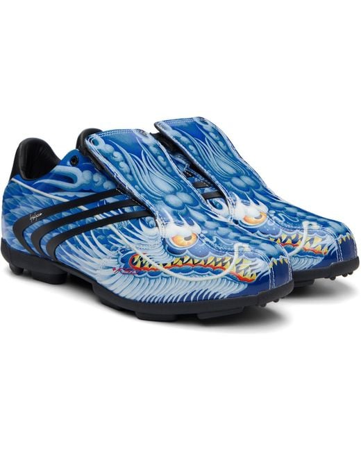 Y-3 Blue F50 Beast Sneakers for men