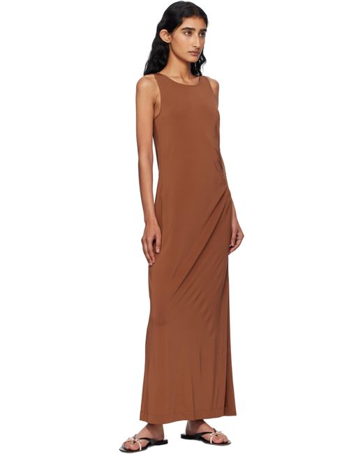 Max Mara Black Caro Maxi Dress