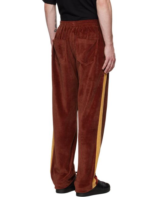 BETHANY WILLIAMS Red Organic Cotton Track Pants for men