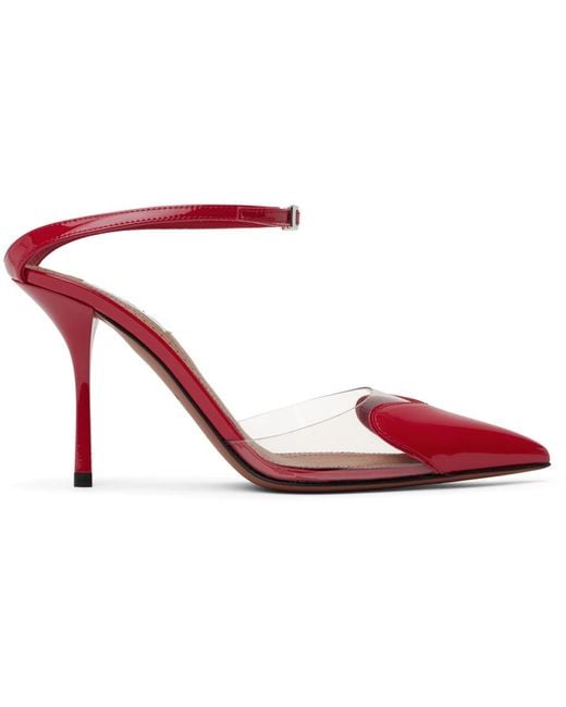 Alaïa Red Heart Pump