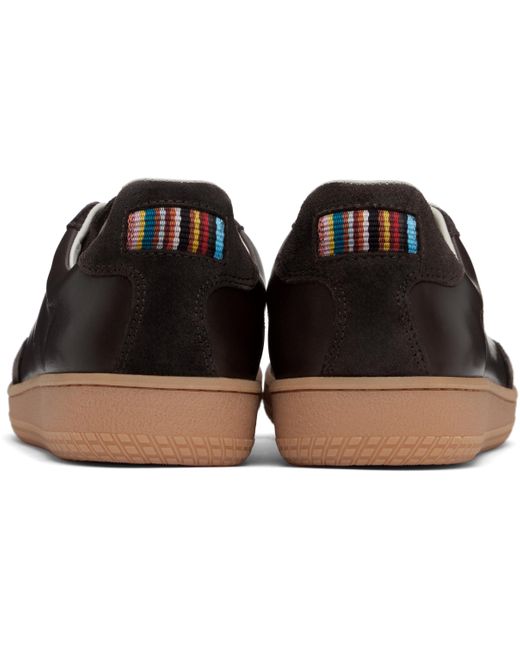 メンズ Paul Smith ブラウン Como スニーカー Black