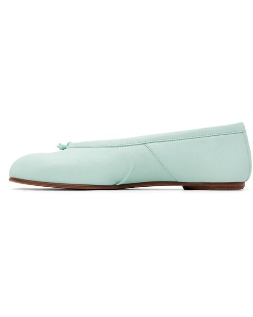 Maison Margiela Blue Tabi Ballerina Flats