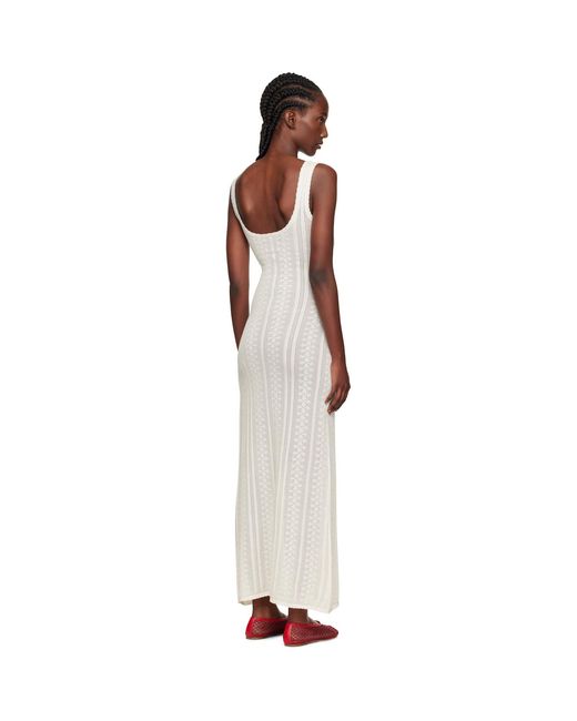 Holzweiler Black Tine Crochet Maxi Dress