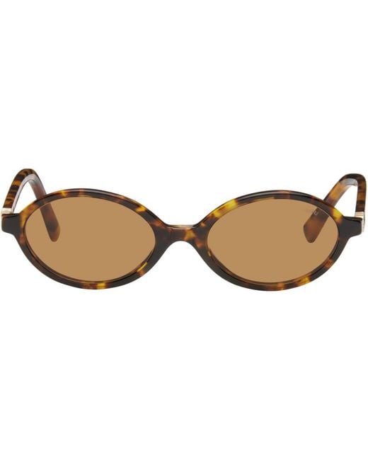 Miu Miu Black Regard Sunglasses
