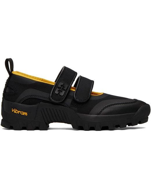 Ganni Black Performance Mary Jane Sneakers