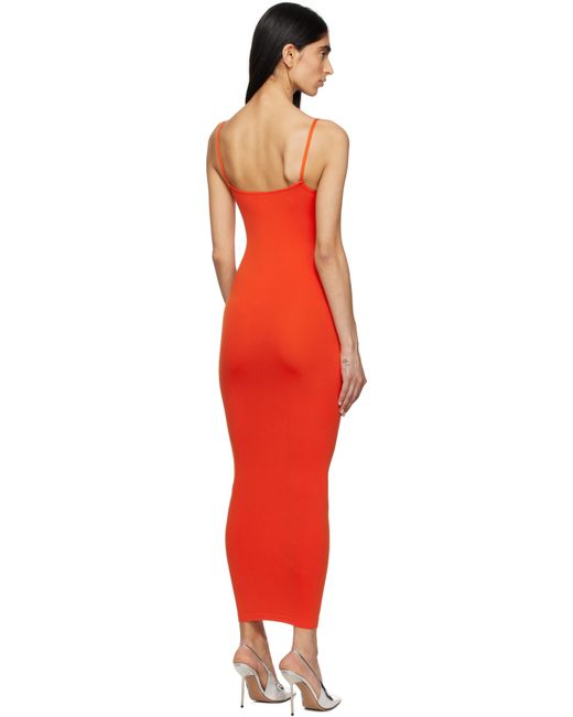 Wolford レッド Strap Fatal マキシドレス Red