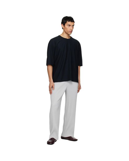 Homme Plissé Issey Miyake Black Release-T Basic T-Shirt for men