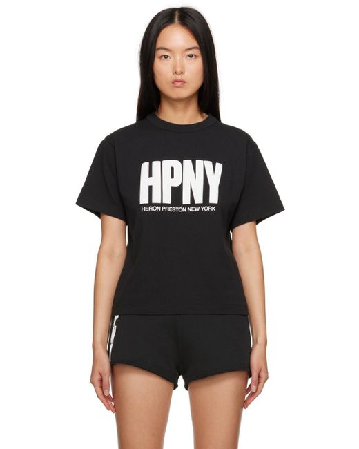 Heron Preston Black 'hpny' T-shirt