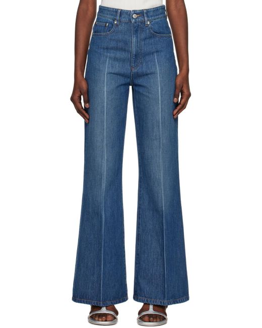 A.P.C. Blue Natacha Ramsay-Levi Edition Clinteau Jeans