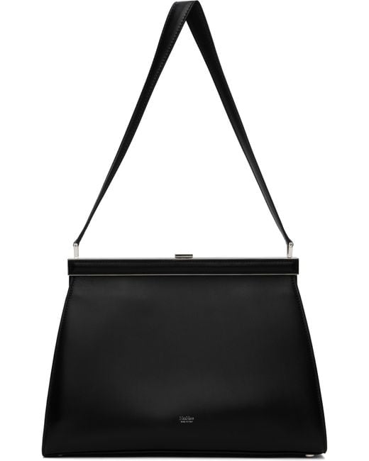 Max Mara Black Biancaclasp Bag