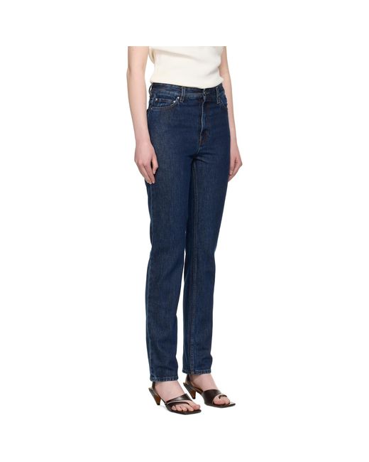Totême  Blue High Slim Jeans