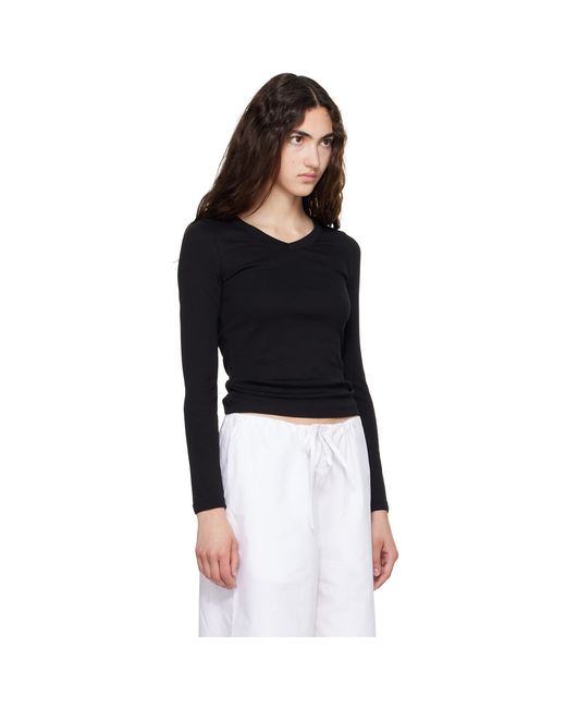 Flore Flore Black Jill Longsleeve T-Shirt