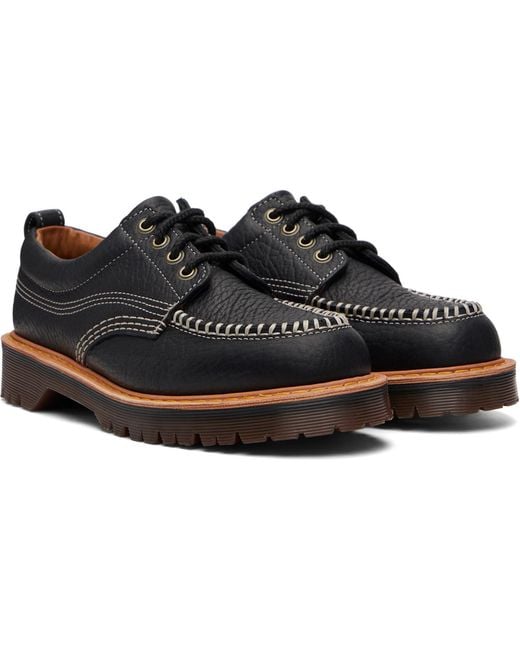 Dr. Martens Black Lowell Derbys for men