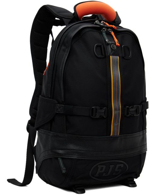 Parajumpers Black Hubbard Backpack for men