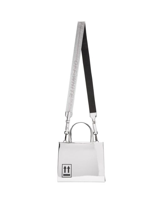 Off-White c/o Virgil Abloh Metallic Mini Shoulder Bag