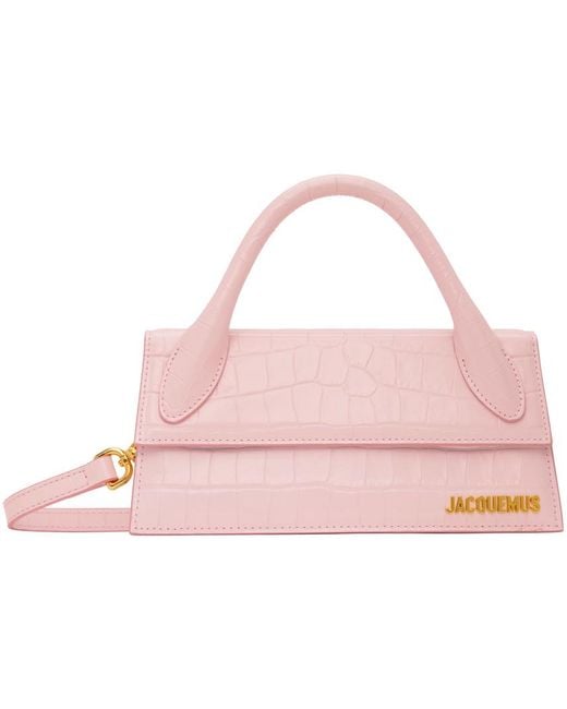 Jacquemus Pink Le Chouchou 'le Chiquito Long' Bag
