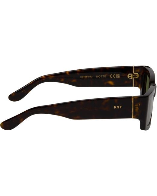 Retrosuperfuture Green Notte Sunglasses for men