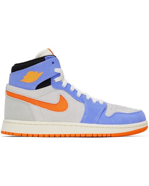 Nike Blue & Orange 1 Zoom Cmft 2 Sneakers for men
