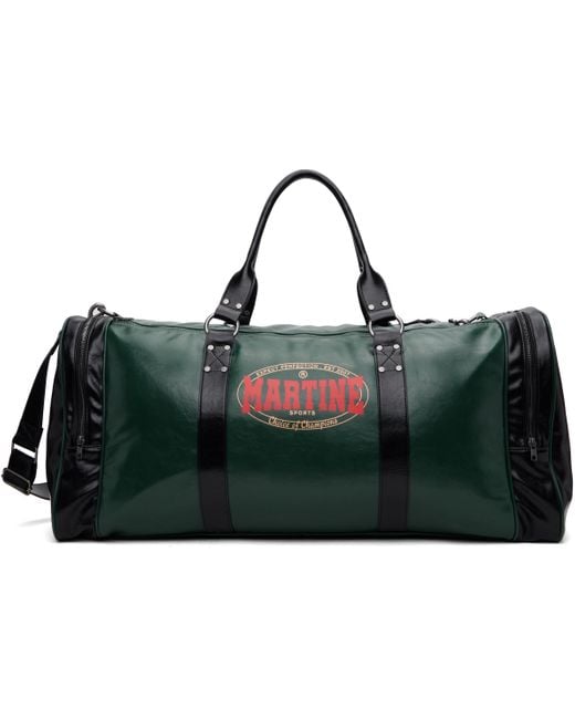 Martine Rose Black Extreme Sports Duffle Bag