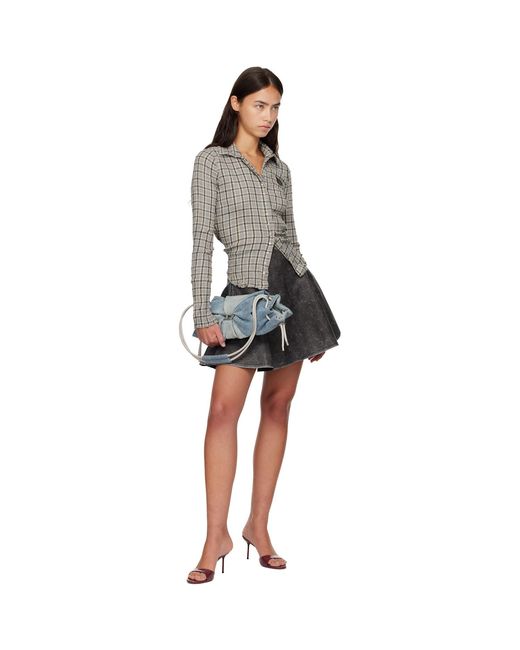DIESEL Blue Scrucnh-D Shoulder S Bag