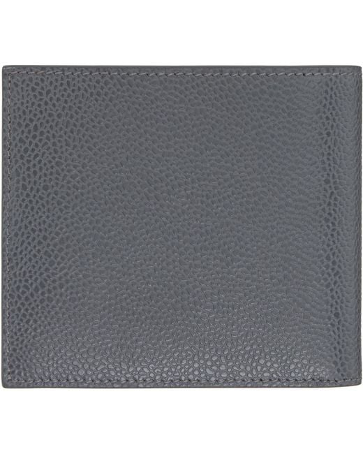 Thom Browne Blue Rwb Stripe Billfold Wallet for men