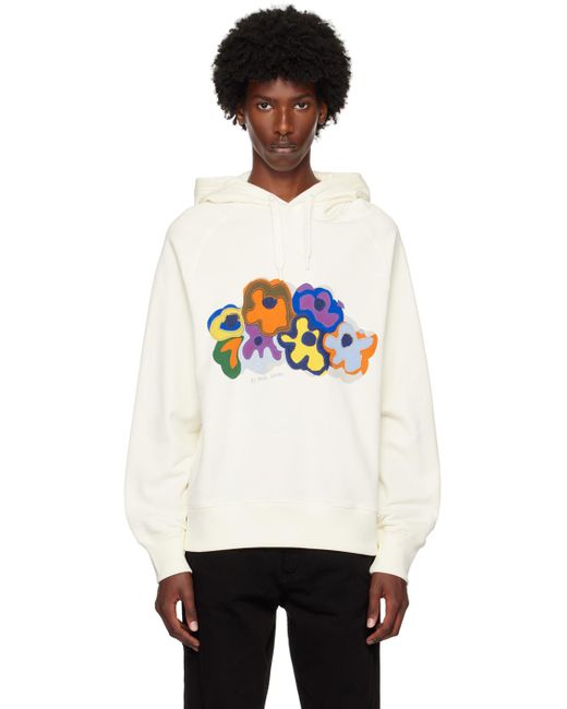 Paul Smith Embroidered Hoodie in Black for Men Lyst Australia