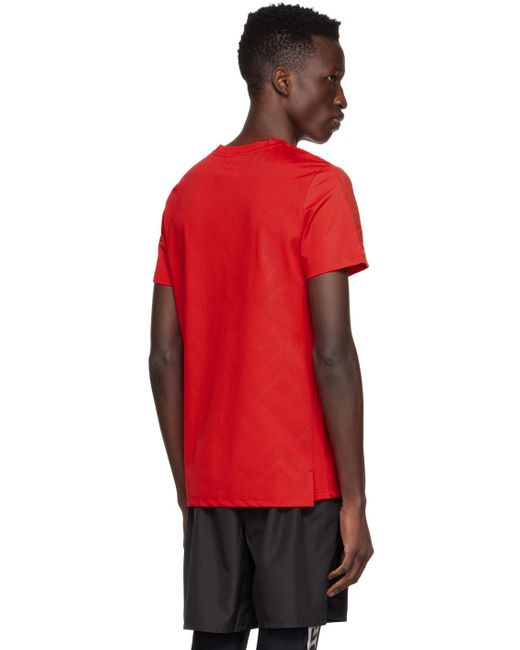 Versace Red Greca T-shirt for men