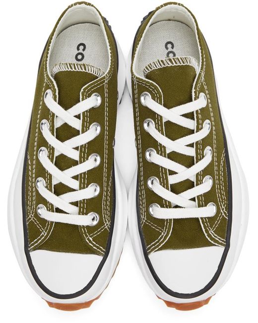 Run Star Hike en version basse Converse en coloris Vert | Lyst