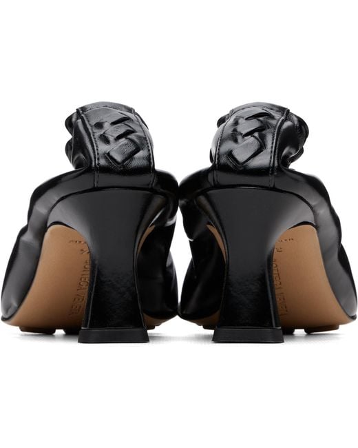 Bottega Veneta Black Sofia Heels