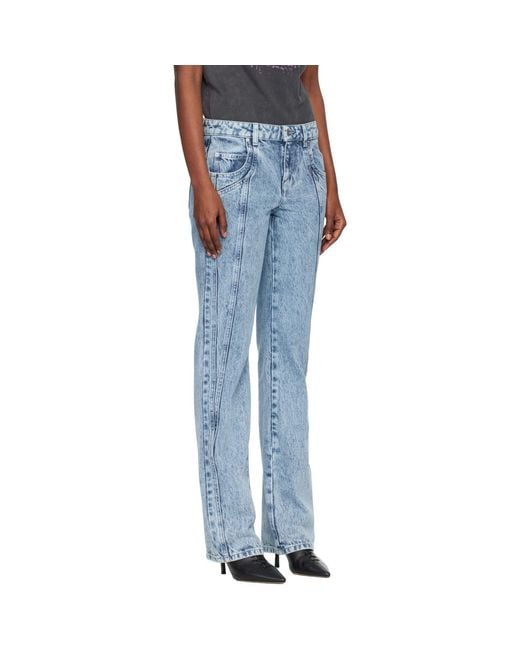 Isabel Marant Blue Jaylis Jeans
