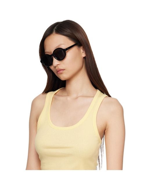 Loewe Black Delta Slim Sunglasses