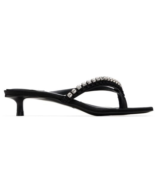 Jimmy Choo Black Dila 35 Heeled Sandals