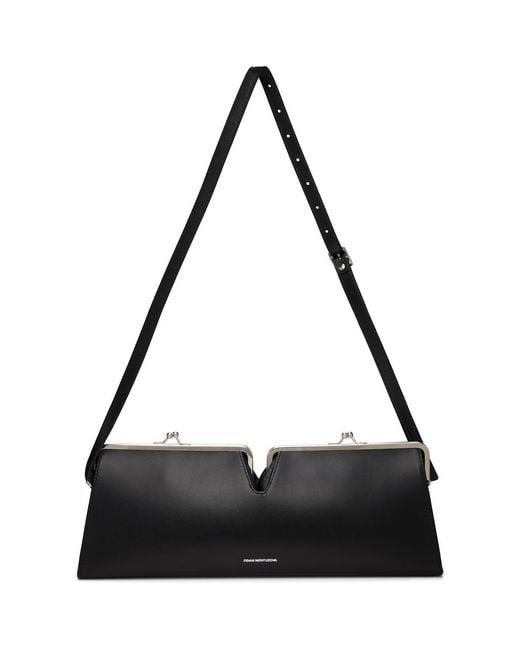 FIDAN NOVRUZOVA Black Bibi Baguette Bag