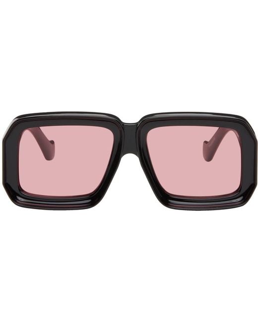Loewe Black Paula's Ibiza Dive In Mask Sunglasses for men