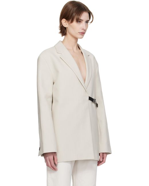 Studio Nicholson Natural Silas Blazer